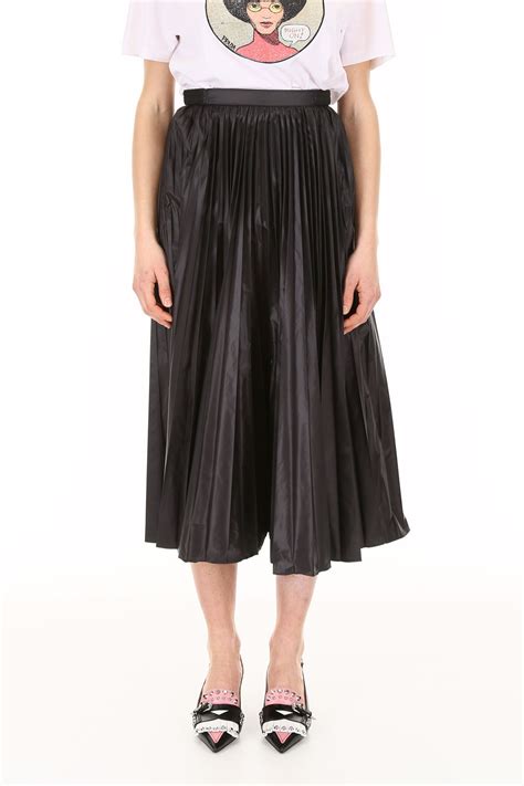 prada sport skirt|prada nylon pleated top.